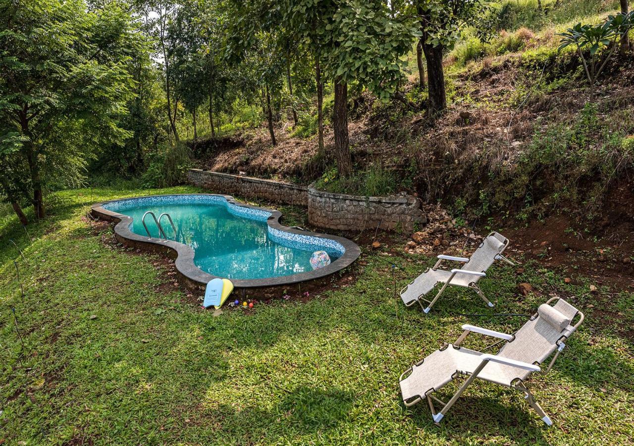 Saffronstays Niramay, Torna-Rajgad - Rustic Pool Villa With A Gazebo And Great Forest Views Marg Asni Exterior photo